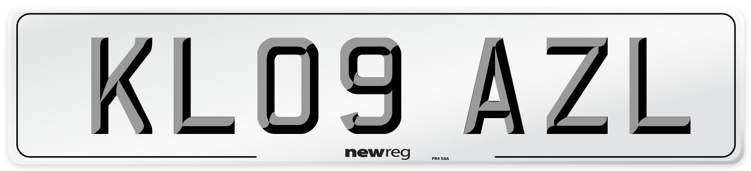 KL09 AZL Number Plate from New Reg